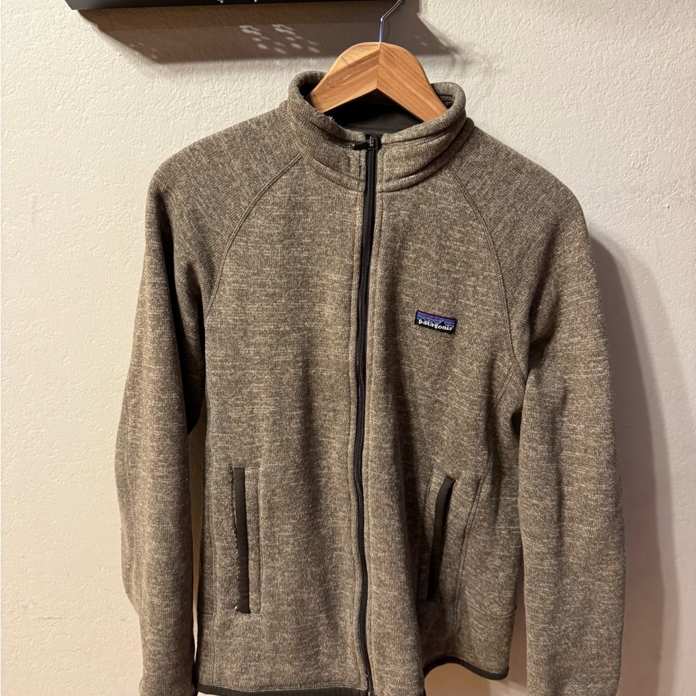 Patagonia Men's Better Sweater Brown Full-Zip Sweater